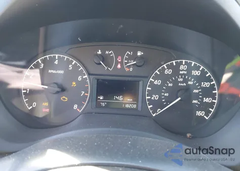 2016 Nissan Sentra S из США, поврежденный, VIN 3N1AB7AP2GY323519